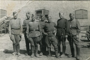 Алтухов Михаил Николаевич (третий справа). Чехословакия. 1945 г.